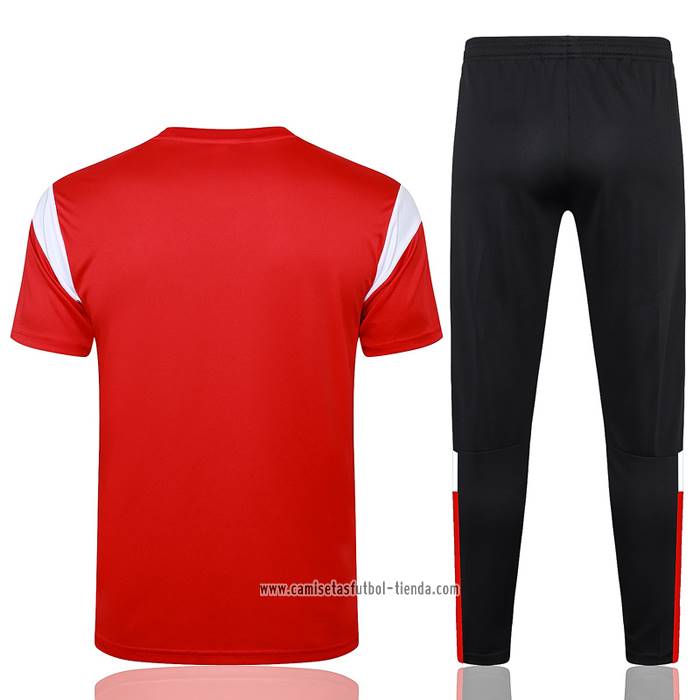 Chandal del AC Milan 2023 2024 Manga Corta Rojo